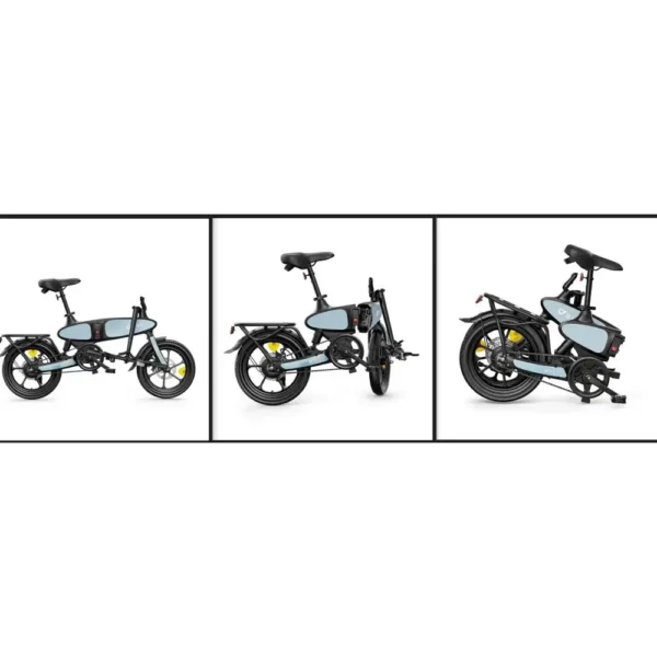 electric bike with an easy 3-steps folding