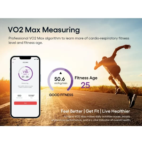 smart health ring with accurate VO2 measurement