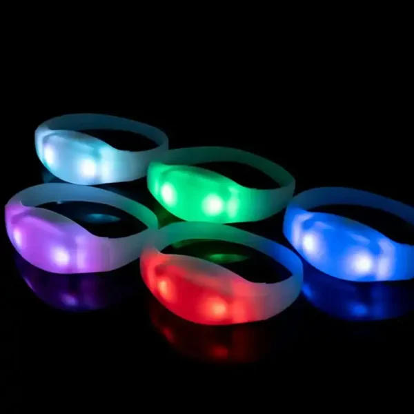 innovative LED bracelet activated by sound