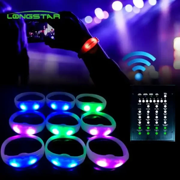 glowband with color variations