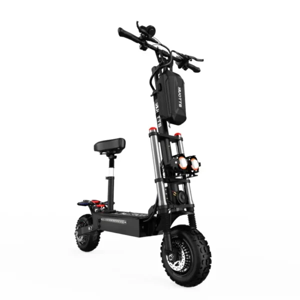 electric scooter with a high mileage