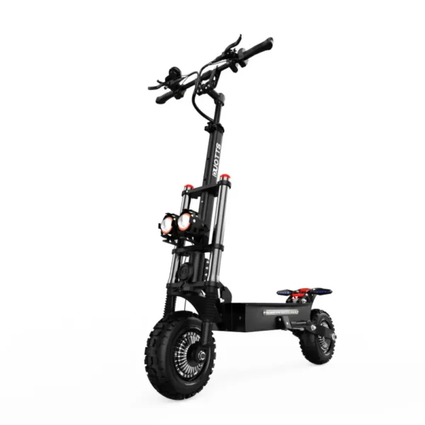 electric scooter with impressive features