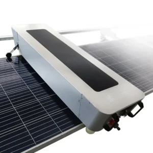 advanced robotic system that cleans solar panels