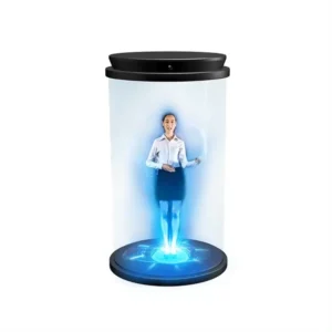 3D holographic cylinder display