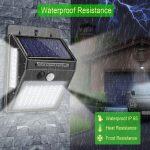 100 LED Light Outdoor Solar Lamp with Sensor - Image 3
