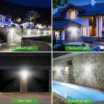 100 LED Light Outdoor Solar Lamp with Sensor - Image 5