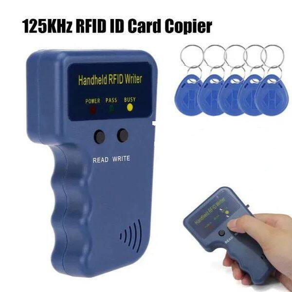 RFID 125KHz Handheld Copier/Writer/Reader/Duplicator (5 keychains included)