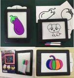 Magic Glow Draw Board with Neon Markers - Image 15