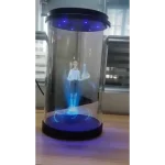 holographic cylinder with a high-resolution