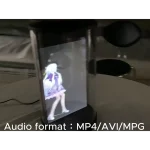 3D holographic cylinder display with a wide viewing angle