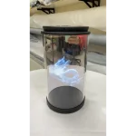 3D holographic projector cylinder with high transparency