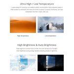 naked eye 3D curved LED screen with ultra high and low temperature