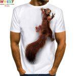 3D Printed T-Shirt - Casual Streetwear (Animals) - Image 7