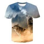 3D Printed T-Shirt - Casual Streetwear (Animals) - Image 12