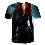 3D Printed T-Shirt - Casual Streetwear (Superheroes) - Image 5