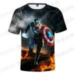3D Printed T-Shirt - Casual Streetwear (Superheroes) - Image 6
