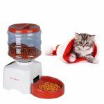 Automatic Pet Feeder with Voice Message Recording and LCD Screen - Image 3