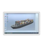 transparent 3D display with PCAP technology