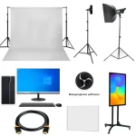 holographic display cabinet that can achieve remote projection through a camera