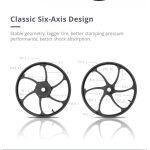 foldable electric bike with siz axis