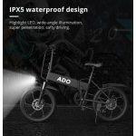 foldable electric bike that is fully waterproof