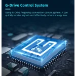 foldable electric bike with g-drive control system