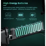 foldable electric bike with high capacity batteries