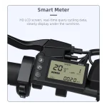 foldable electric bike with LCD digital panel