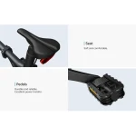cheap foldable electric bike with durable pedals