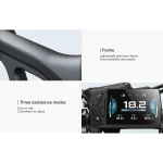 cheap foldable electric bike with digital panel