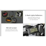 cheap foldable electric bike without throttle with digital panel