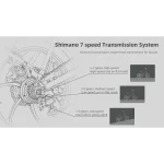 cheap foldable electric bike without throttle with 7 gears