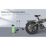 cheap foldable electric bike without throttle with detachable battery