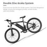 electric bike with dual disk brake