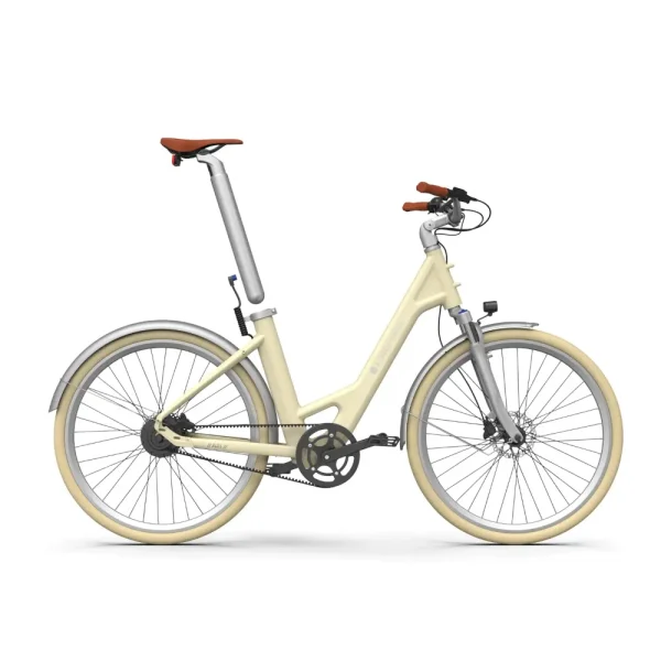 e-bike with a maintenance-free carbon belt