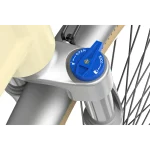 e-bike with a lockout and preload adjustment control system