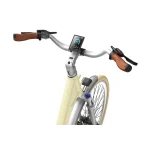 electric bike with a colorful display