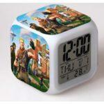 Battle Royale LED color changing digital clock - Q2 animation