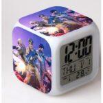 Battle Royale LED color changing digital clock - Q3 animation