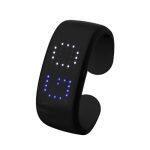 Futuristic LED Bracelet Black