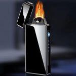 USB Arc Flame Plasma Lighter - Black