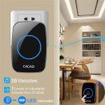 CACAZI Wireless Smart Doorbell - 300 Meters Receiving Distance - Image 3