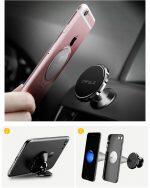CAFELE Universal Magnetic Mobile Phone Car Holder with 360ο Rotation - Image 3