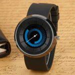 Casual Futuristic Wrist Watch with Pointer