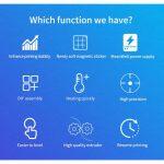 Creality fast and high precision 3d printer with multiple functions