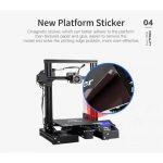 Creality fast and high precision 3d printer and new platform sticker