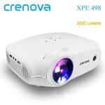 Crenova Portable Mini LED Projector with Android Connection