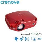 Crenova Portable Mini LED Projector with Android Connection - Image 14