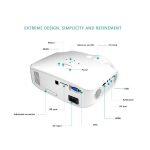 Crenova Portable Mini LED Projector with Android Connection - Image 12