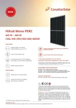 Canadian Solar Panel 455W N-Type Black Frame - Image 2